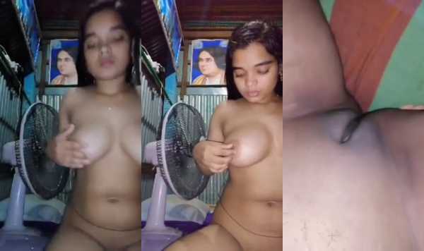 Cute Bengaladeshi Girl Showing her boobs and pussy Indian MMS