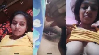 Cute desi girl tight pussy and boobs Indian MMS