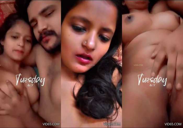Exclusive desi bf fucked his hot gf Indian MMS