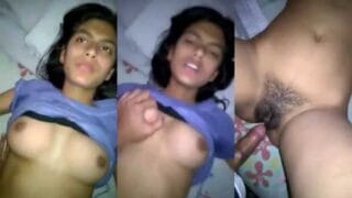 Fucking sexy slim desi girl in my room Indian MMS