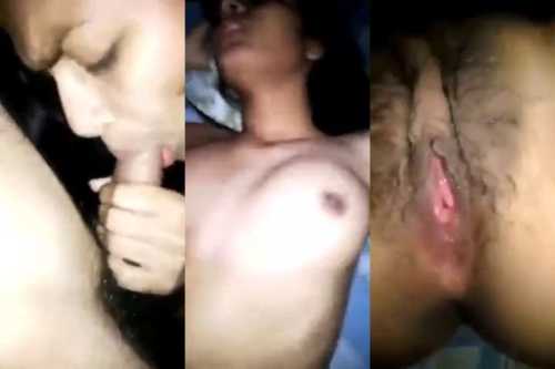 Horny slim girl fucked hard Indian MMS