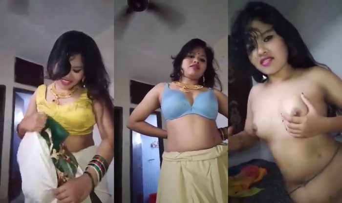 Hot Desi Girl Showing Small Soft Boobs Indian MMS