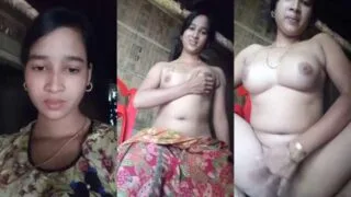 Innocent shy desi girl fingering her pussy Indian MMS