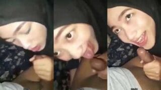 Muslim Hijabi Girl Full Blowjob Indian MMS
