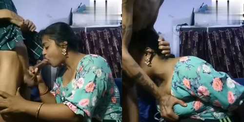 Sexy female employee sucking big dick Indian MMS