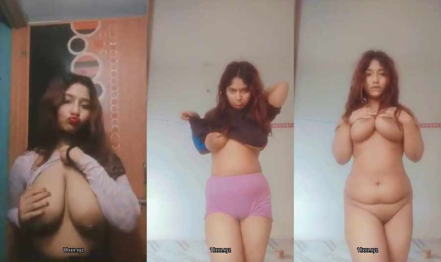 Super Sexy Big Boobs Girl Nude Indian MMS