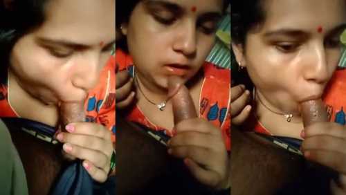 Very Cute Bhabhi Sucking Dick Slowly Indian MMS