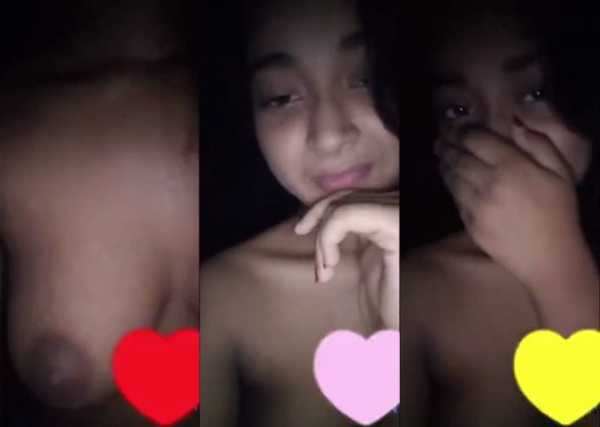 Virgin Bengali girl revealing her boobs Indian MMS