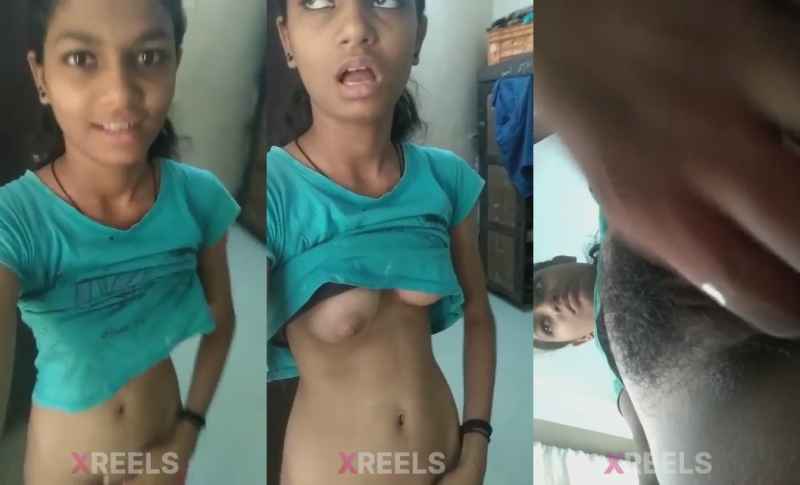 Virgin Skinny Girl Boobs and pussy Indian MMS