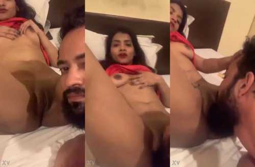 licking My Desi GF Pussy Indian MMS